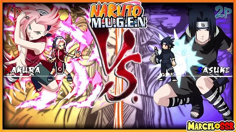 Sakura Kid & Konan Vs. Sasuke Kid Chunin & Kakuzu - Naruto M.U.G.E.N