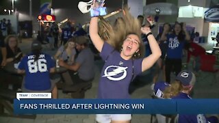 Fans thrilled after Bolts survive in Game 2