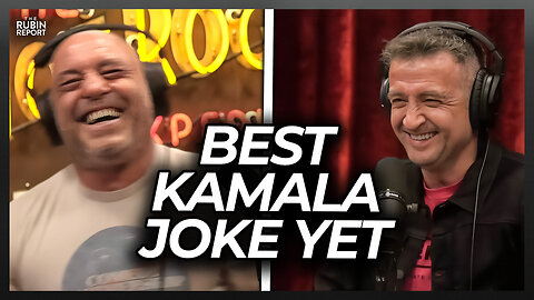 Joe Rogan Can’t Stop Laughing at Guest’s Perfect Kamala Joke