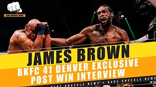 #jamesbrown Earns #lorenzohunt Praise With #bkfc41 Stoppage