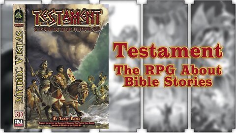 Testament - The RPG About Bible Stories