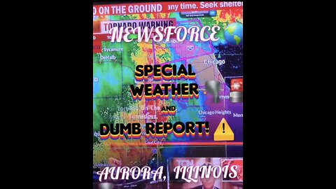 NEWSFORCE 🌎 SPECIAL REPORT! 🚨 🌪 AURORA, ILLINOIS!!