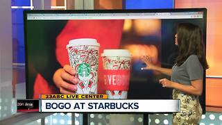 BOGO Deal for Starbucks Holiday Drinks