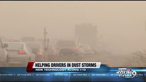 Technology expected to help drivers in Arizona dust storms