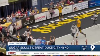 Sugar Skulls defeat Duke City 41-40