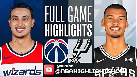 San Antonio Spurs vs Washignton Wizards Full Game Highlights | Jan 29 | 2024 NBA Season
