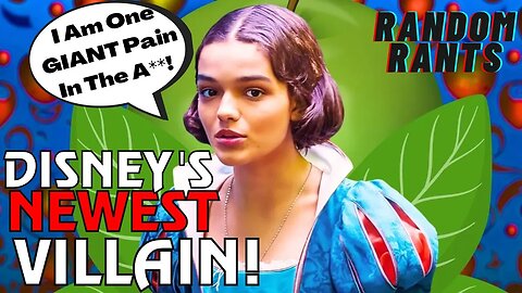 Random Rants: Snow White Actress Rachel Zegler Sounds Like A Entitled, Insufferable BRAT!