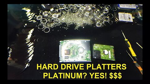Platinum is in Modern Hard Drive Platters