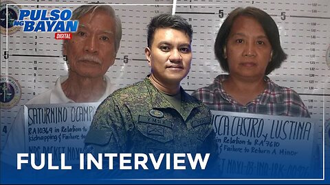 FULL INTERVIEW | Maj. Ruben Gadut, Spokesperson,10th ID, PA