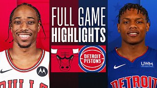 BULLS VS PISTONS Full Game Highlights 11-April-2024