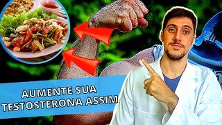 12 ALIMENTOS PARA AUMENTAR A TESTOSTERONA DE MANEIRA NATURAL