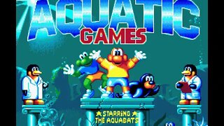 The_Super_Aquatic_Games #SNES Arcaplay Arcade Classic Gameplay