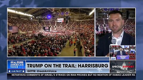 Massive Turnout for President Trump in Harrisburg, PA