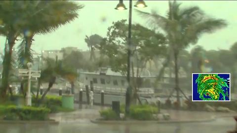 WPTV's Tory Dunnan live in Boynton Beach during Hurricane Irma