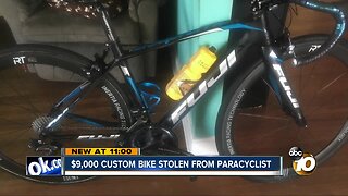Custom bike stolen from para-athlete