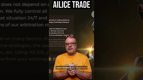 AILICE TRADE is paying out!!