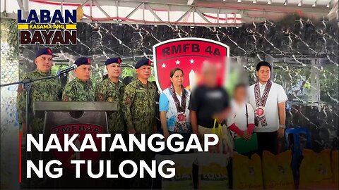 Former rebels sa Los Baños Laguna, nakatanggap ng tulong pangkabuhayan