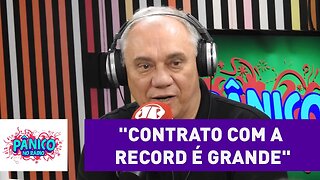 Marcelo Rezende descarta ida ao SBT: "contrato com a Record é grande" | Pânico