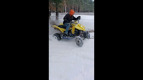 fresh powder goofing