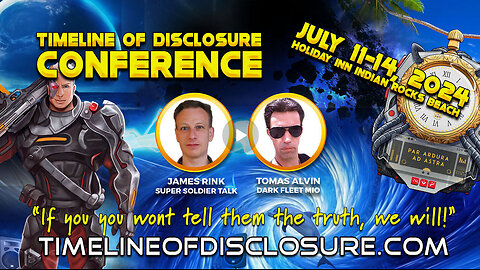 JAMES RINK - Timeline of Disclosure Conference Recap with Tomas Alvin