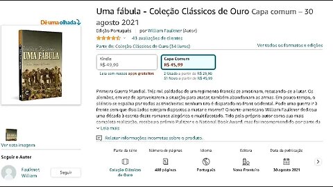 Descubra a Magia Intemporal de "Uma Fábula" - Coleção Clássicos de Ouro