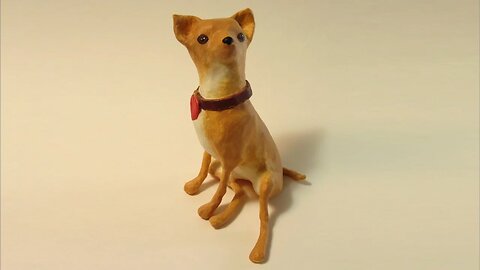 Making a Wire Armature for a Paper Mache Chihuahua