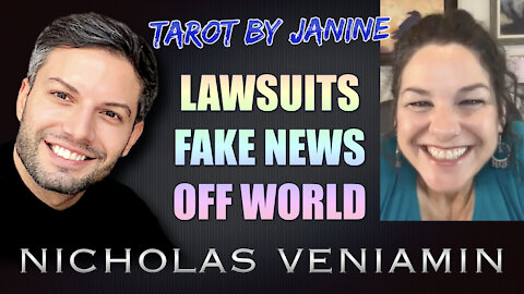 Tarot By Janine Discusses Lawsuits, Fake News and Off World with Nicholas Veniamin