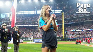 Singer Ingrid Andress roasted for 'painful' national anthem performance at MLB Home Run Derby: 'Star Strangled Banner'