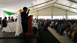 SOUTH AFRICA - Durban - Pres Ramaphosa launch district development plan (Video) (h6F)