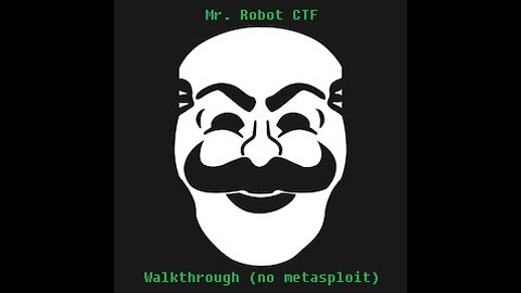 Mr. Robot Walkthrough (no metasploit)