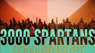 3000 Spartans come knocking on Cleopatra's front door