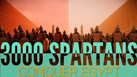 3000 Spartans come knocking on Cleopatra's front door