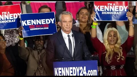 RFK Jr. Rising In Polls As Biden’s Approval Rating Sinks To New Low