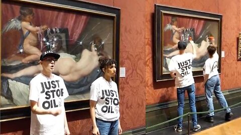 Just Stop Oil Protestors Decided To Go After Another Famous Painting
