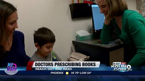 Doctors prescribing books to help kids