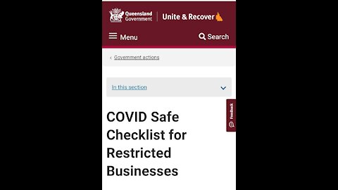 Covid Restrictions for Australian Business, But All Seemed To Have Revoked