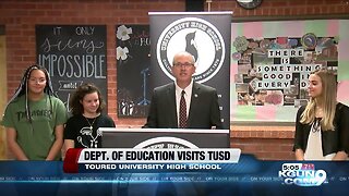 Department of education assistant secretary visits TUSD school