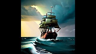 Stormy Seas #wonderapp #stormyseas #ships