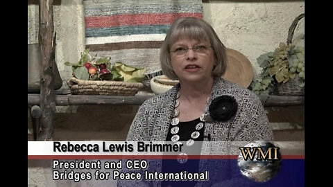 Rebecca Lewis Brimmer, Pres. and CEO of Bridges for Peace Int'l, in Jerusalem, Israel 1/26/2017