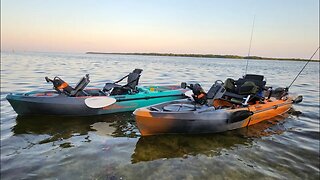 This is WHY YOU BUY Pedal Drive Kayak Old Town Sportsman PDL 120 and 106 Fishing Kayaks