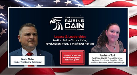 🛡️🇺🇸Legacy & Leadership: JerriAnn Tod - Tactical Civics, Revolutionary Roots & Mayflower Heritage🚀⚔️