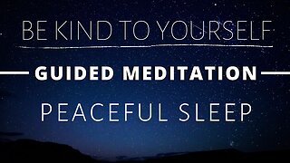 Guided Meditation🥱Peaceful Sleep😴