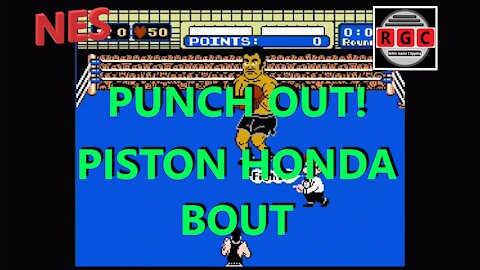 Punch Out - Piston Honda Fight #1 - Retro Game Clipping