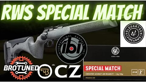 CZ 457 LRP - IBI Barrel - RWS Special Match - 50 yards