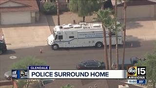 Air15 video of police incident in Glendale