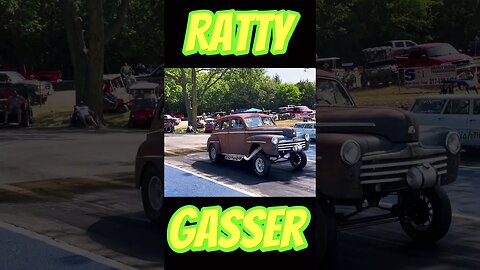 Awesome Ratty Gasser Burnout! #shorts