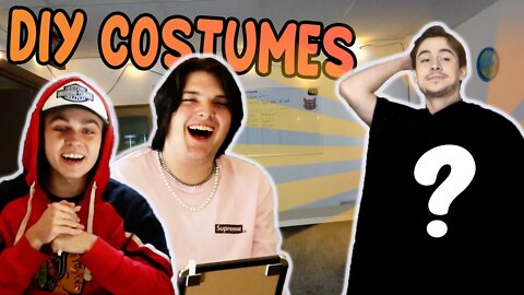 1 HOUR DIY HALLOWEEN COSTUME COMPETITION | TME