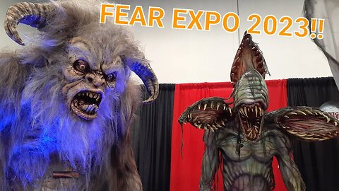 FEAR EXPO 2023! Halloween Haunt Show Walkthrough in Owensboro Kentucky