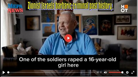 Retired IDF soldiers talk about their crimes while in the Israeli military and laugh as they do so.