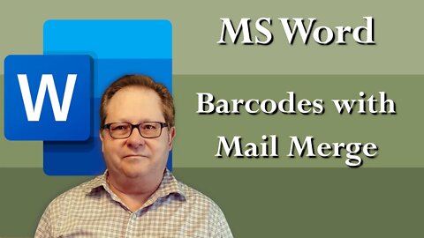 Creating Barcode Labels with Microsoft Word Mail Merge